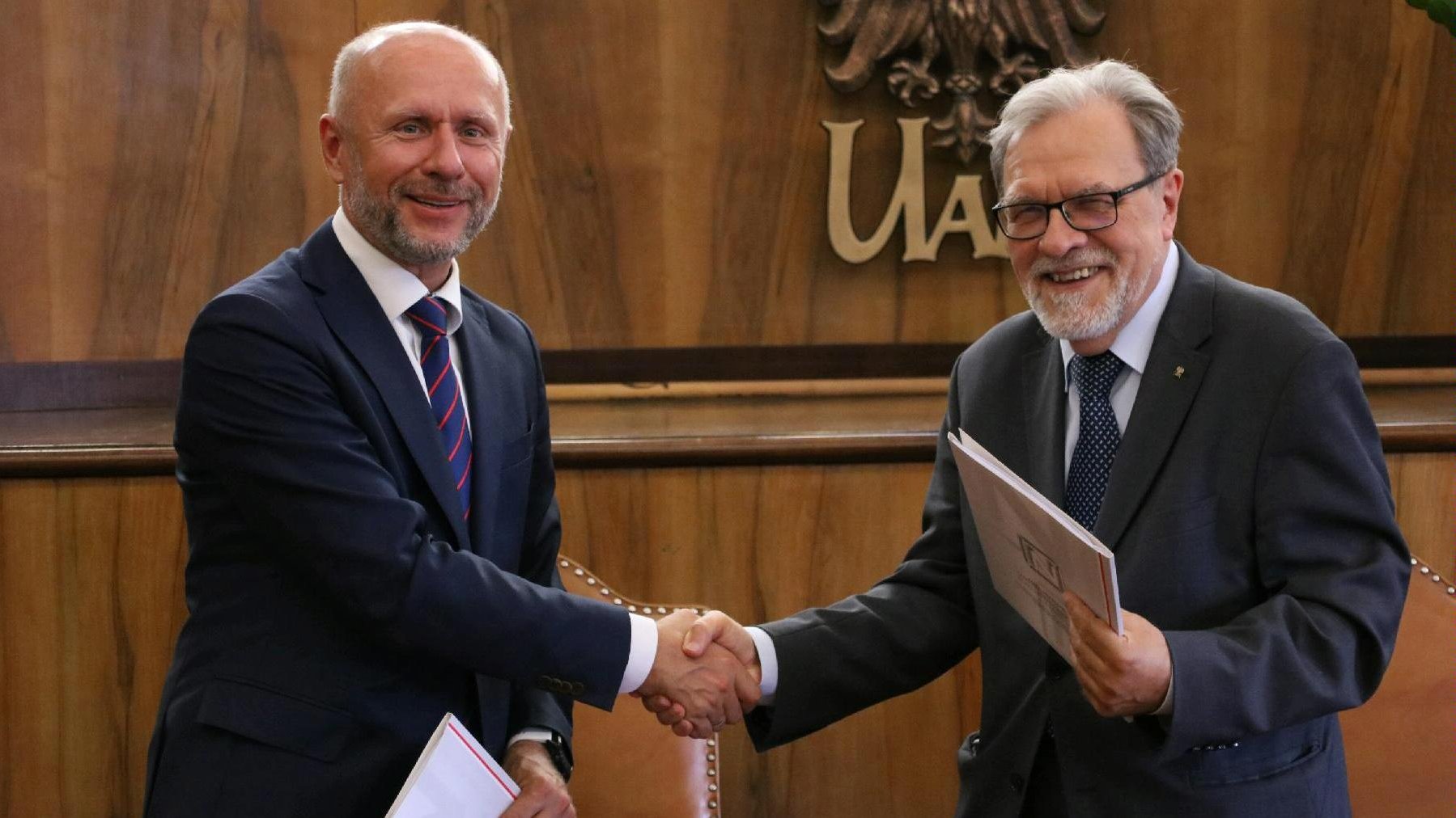 UAM i Miasto Poznań wymieniają grunty w ramach współpracy/ fot. Przemysław Stanula/ UAM