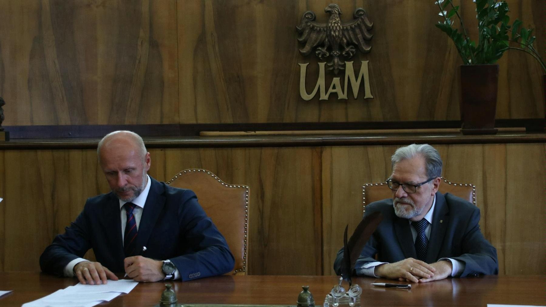 UAM i Miasto Poznań wymieniają grunty w ramach współpracy/ fot. Przemysław Stanula/ UAM