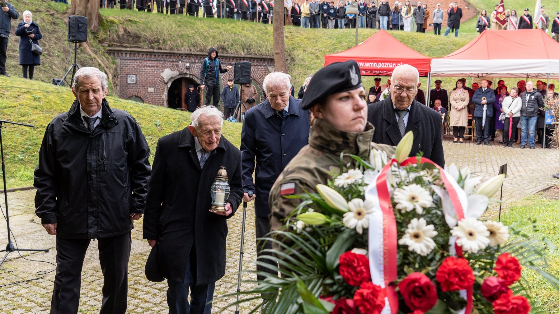 Galeria zdjęć przedstawia obchody w Forcie VII.