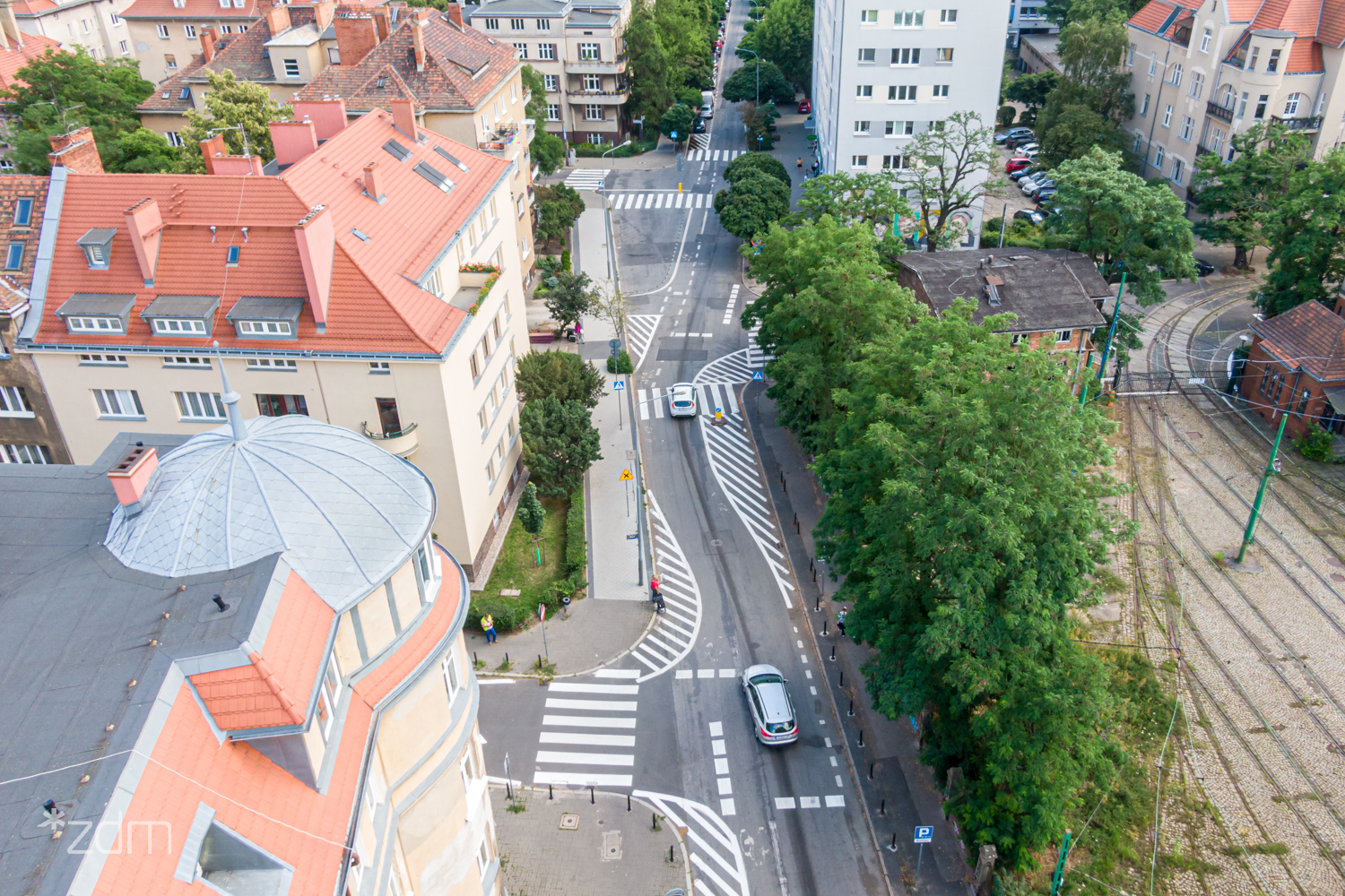 Zdjęcia ul. Sienkiewicza, gdzie pojawi się nowa zieleń - grafika artykułu