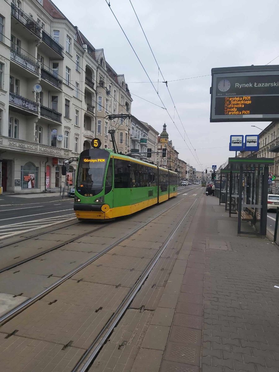 Tramwaj linii nr 5 - grafika artykułu