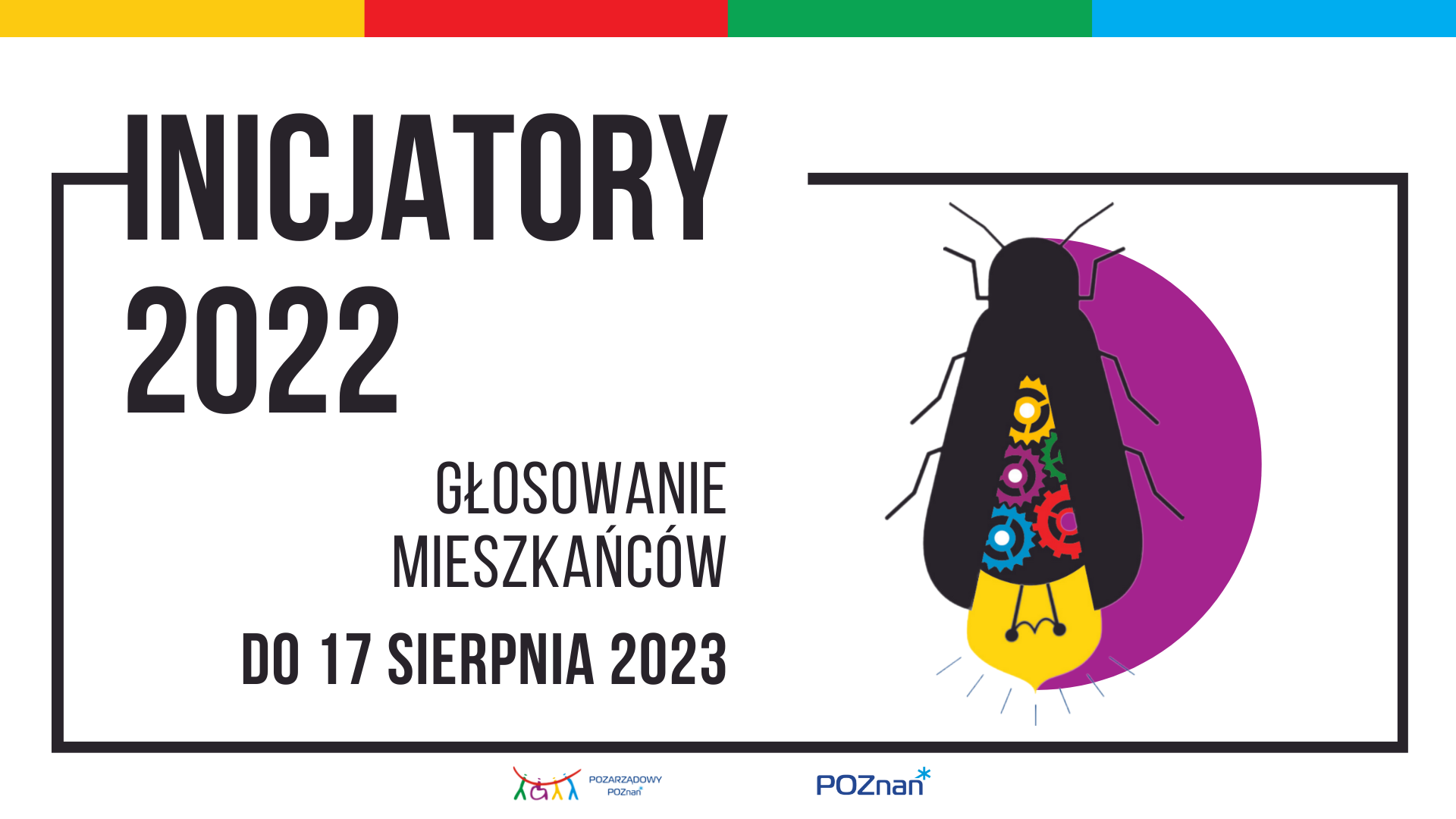 Rozpoczęło się głosowanie mieszkanek i mieszkańców w konkursie Inicjatory 2022. - grafika artykułu