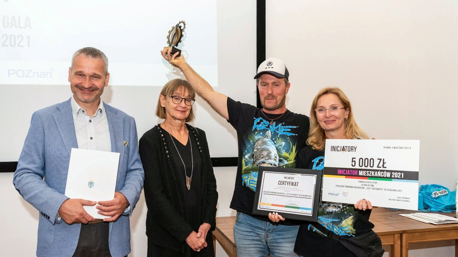 W zeszłym roku Nagrodę Inicjatora Roku i Inicjatora Mieszkańców zdobyła Fundacja Ratuj Ryby.