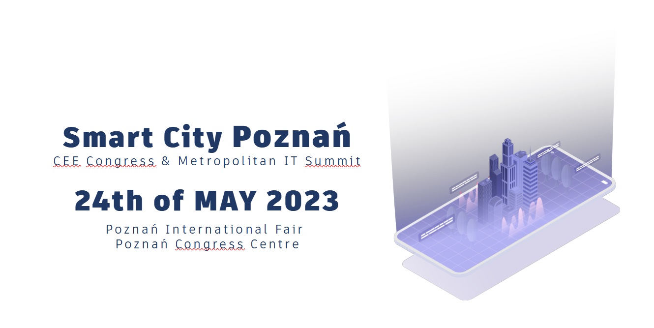 Promotional photo of the Smart City Poznań - CEE Congress 2023 conference