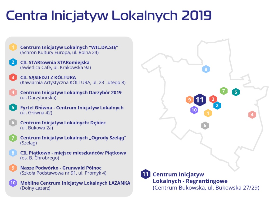 mapa CIL w Poznaniu