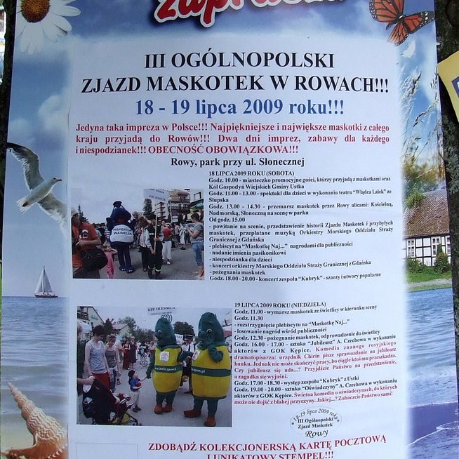 maskotki w Rowach 2009