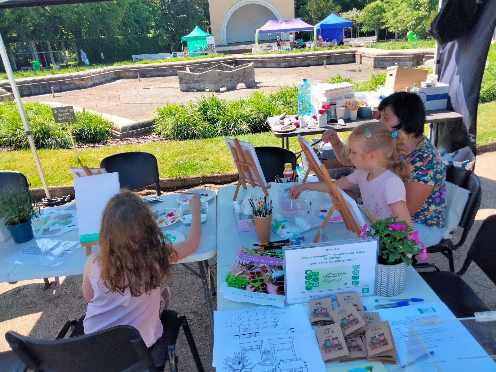 akcje edukacyjne - relacja z zielonych warsztatów w ramach "Akademii Zielony Poznań" - "Zieloni od 30 lat - jubileusz z klimatem" - 25 maja 2024 r. Park Wilsona - grafika artykułu