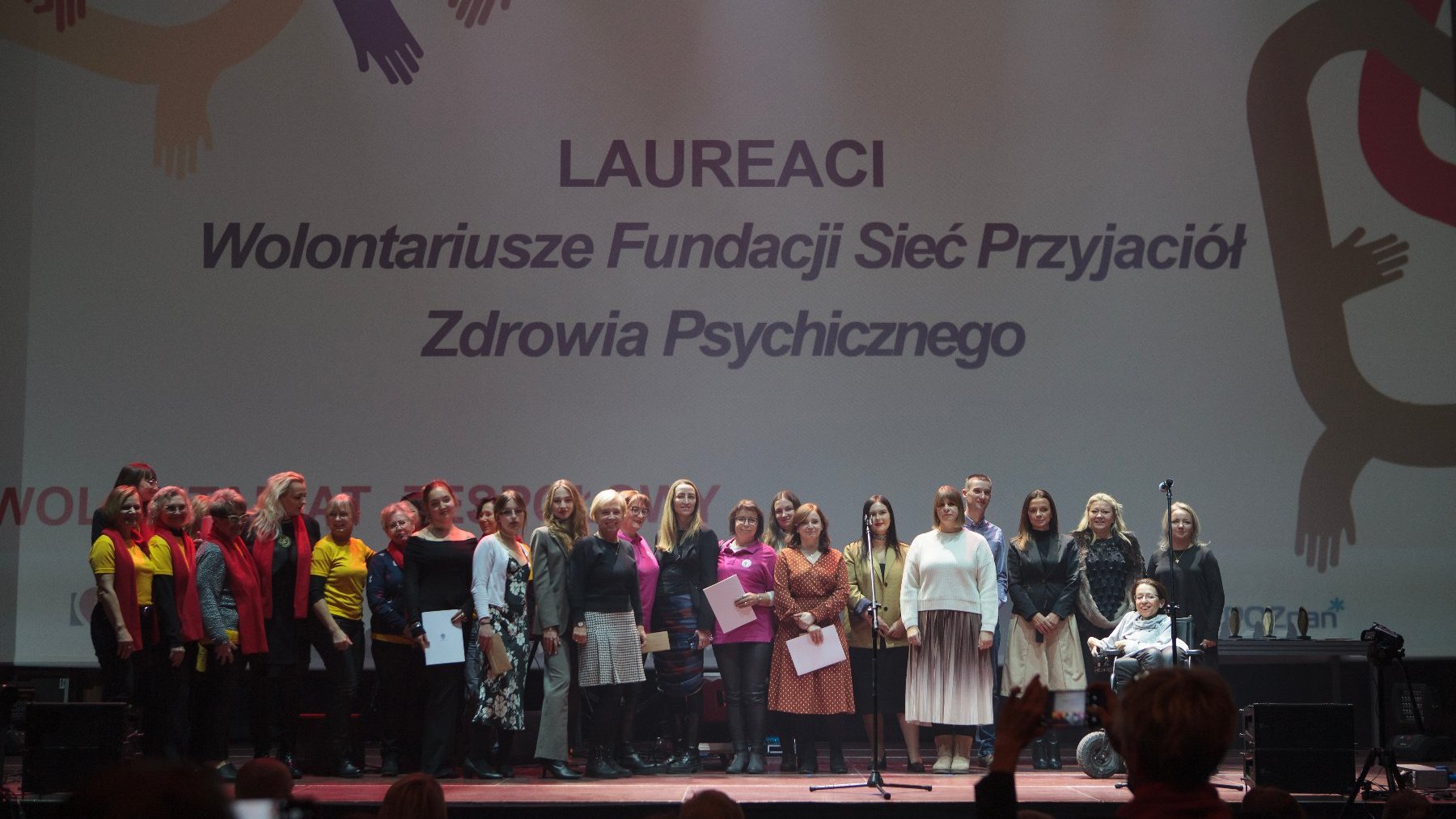 Nagroda w kategorii Wolontariat Zespołowy w tym roku powędrowała do Fundacji Sieć Przyjaciół Zdrowia Psychicznego.