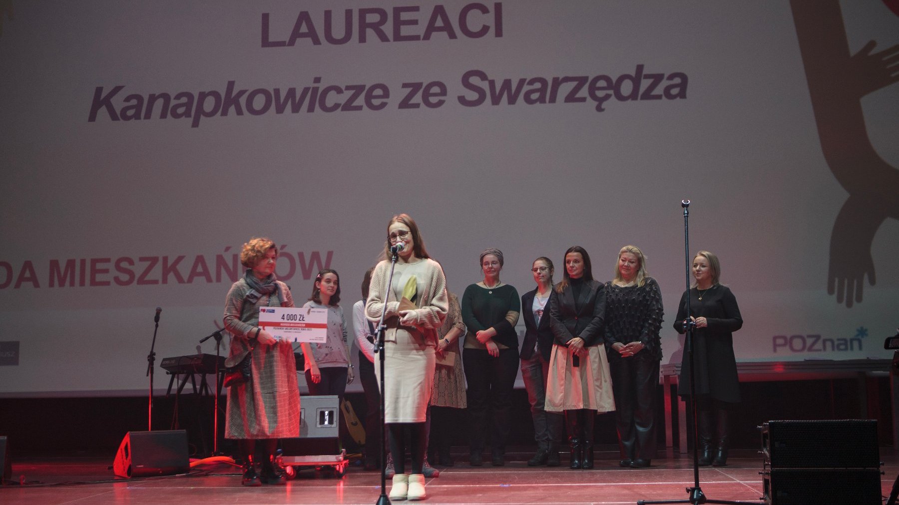 W trakcie gali poznaliśmy także laureata Nagrody Mieszkańców. W internetowym plebiscycie poznaniacy i poznanianki najwięcej głosów oddali na "Kanapkowiczów ze Swarzędza", fot. CK Zamek.
