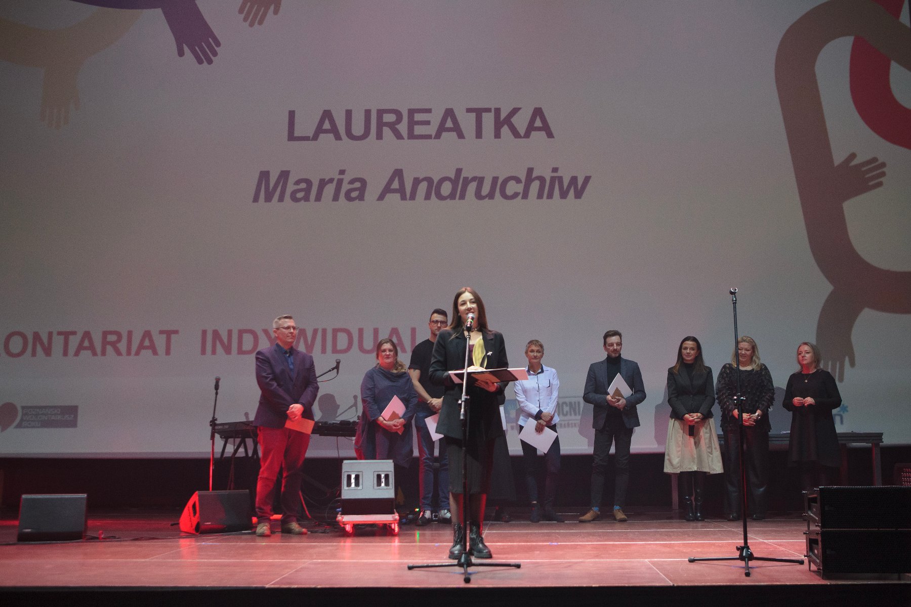 Nagrodę w kategorii Indywidualnej im. dr Wandy Błeńskiej otrzymała Maria Andruchiw - grafika artykułu