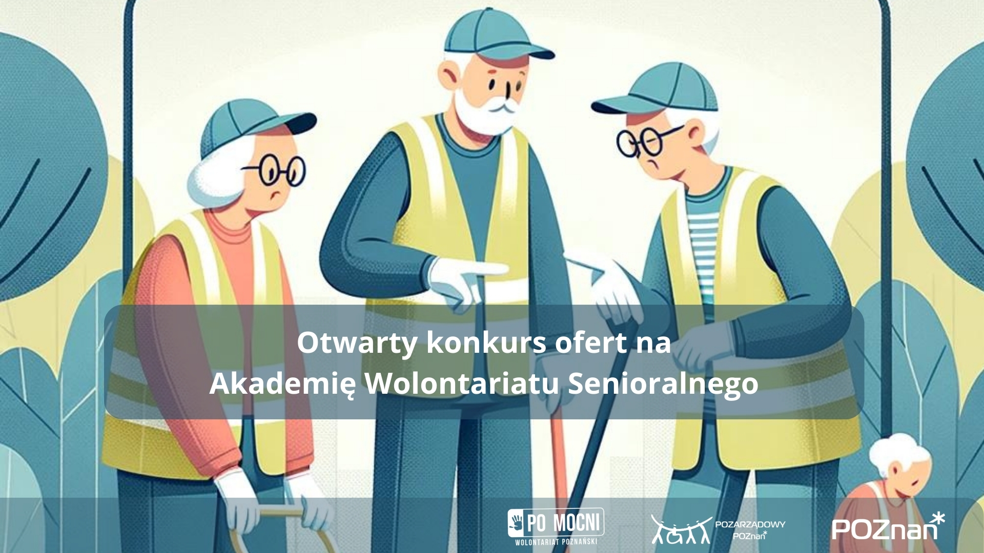 Wolontariat senioralny - grafika artykułu