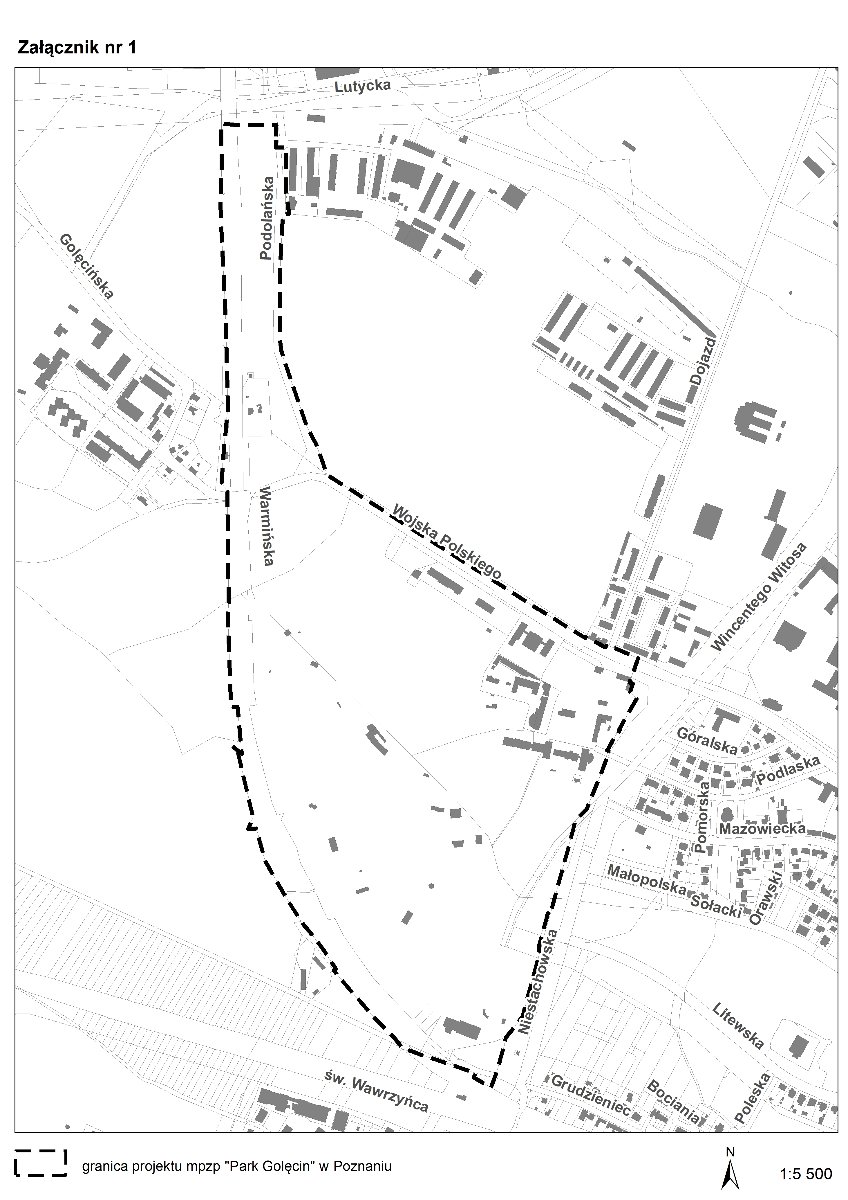 granica mpzp "Park Golęcin" w Poznaniu - grafika artykułu