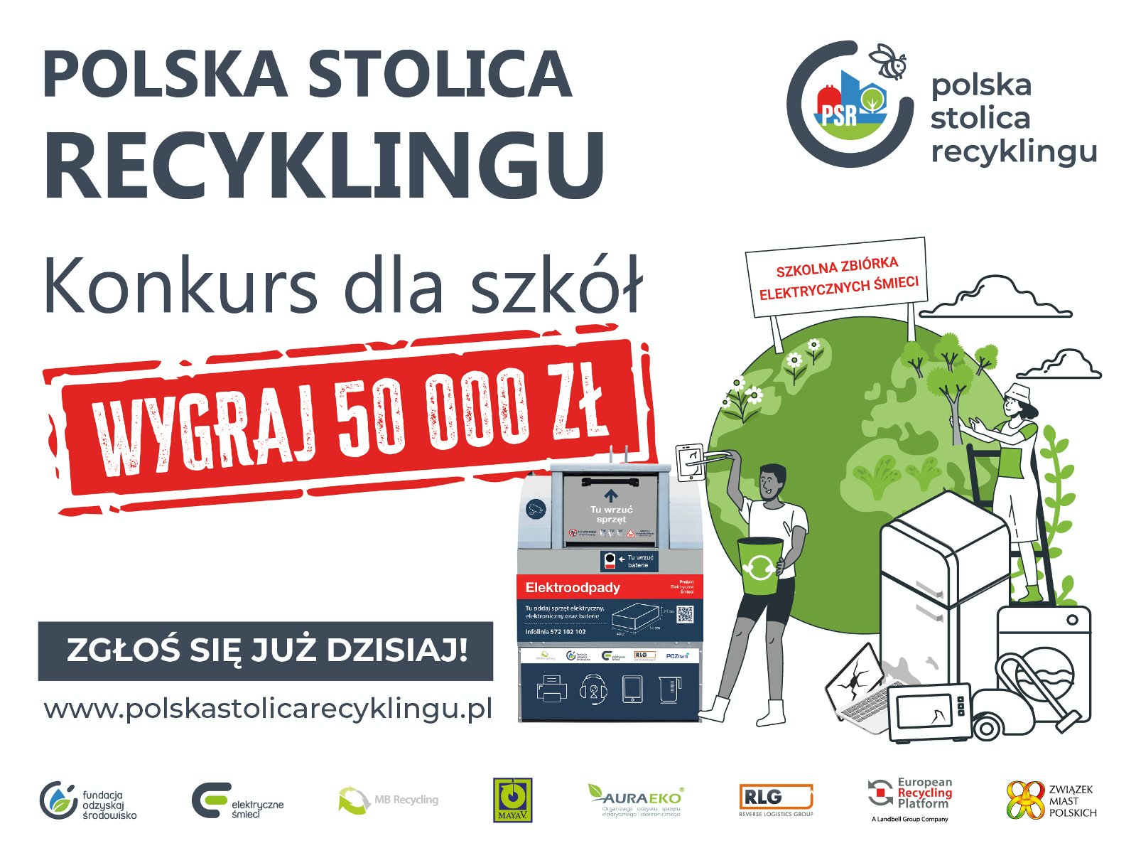 Konkurs "Polska Stolica Recyklingu" - grafika artykułu