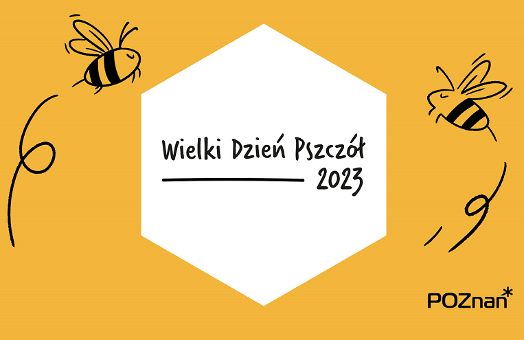 Grafika z napisem Wielki Dzień Pszczół - grafika artykułu