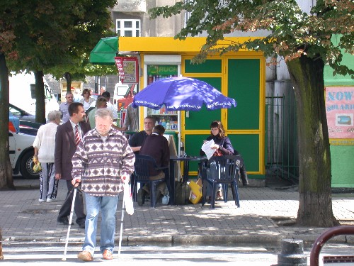 Punkt konsultacyjny na Rynku Łazarskim