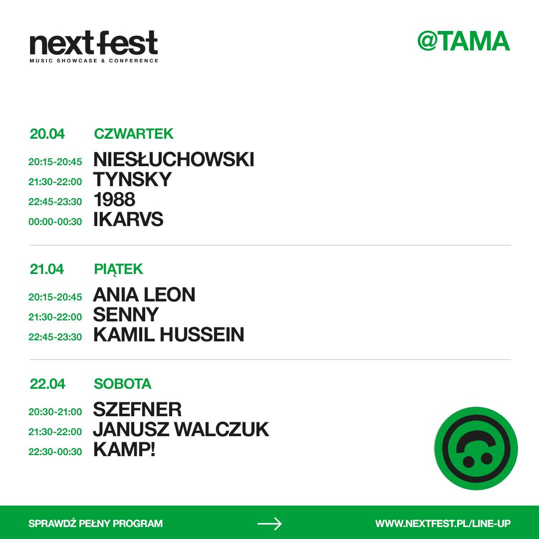 Next Fest Kto Gdzie Kiedy Aktualno Ci Cik Poznan Pl