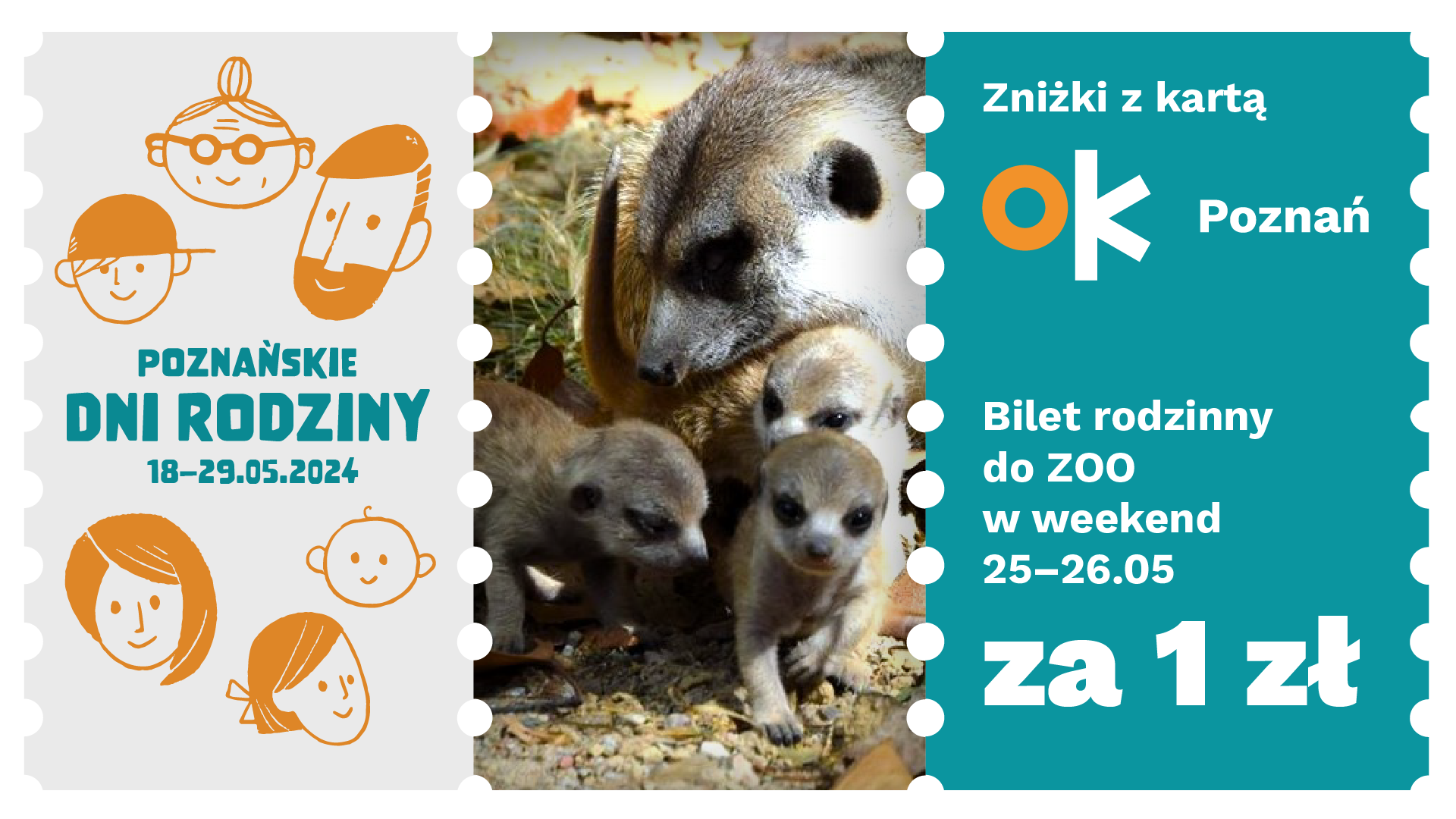 З 25 по 26 травня з карткою OK Poznań можна буде скористатися багатьма знижками - grafika artykułu