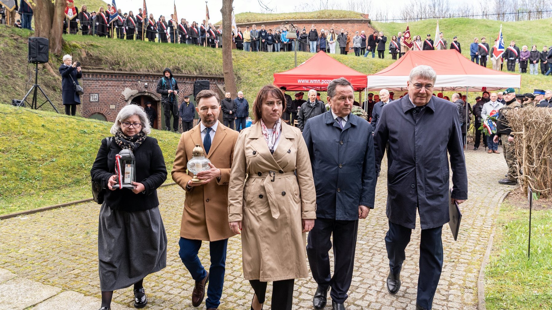 Galeria zdjęć przedstawia obchody w Forcie VII.