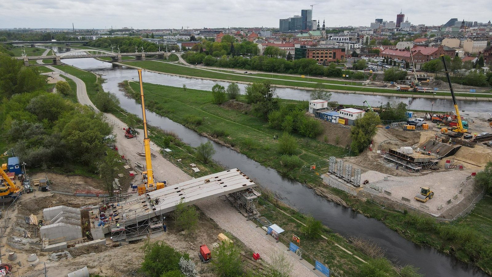 Galeria zdjęć z budowy Mostów Berdychowskich