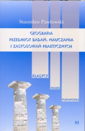 okładka publikacji Geografia : przedmiot badań, nauczania i zastosowań praktycznych