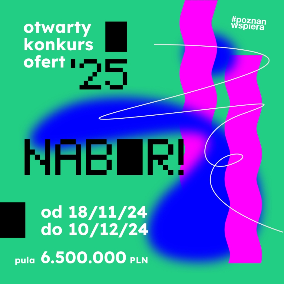 Otwarty konkurs ofert 2025 na działania kulturalne - nabór