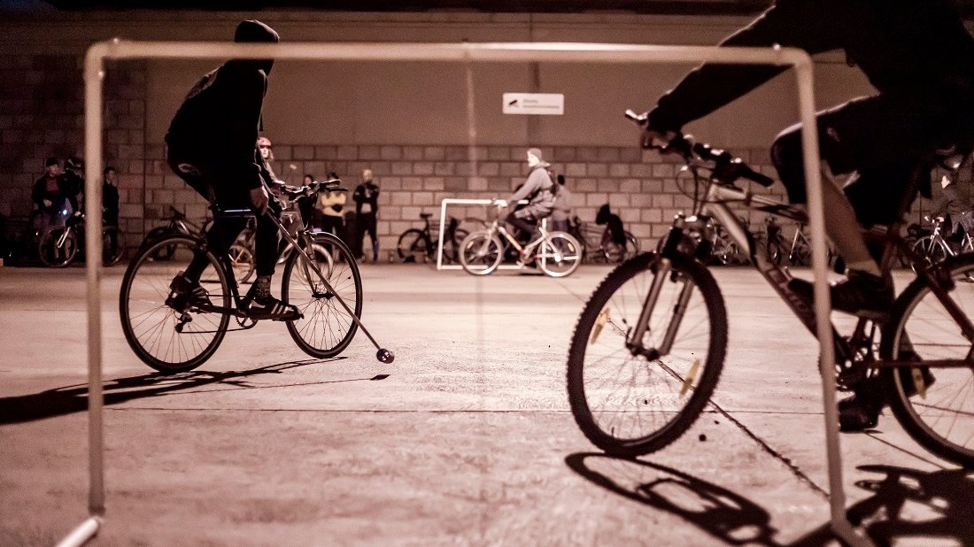 Bike Polo Poznań, fot. Joanna Karczmarska