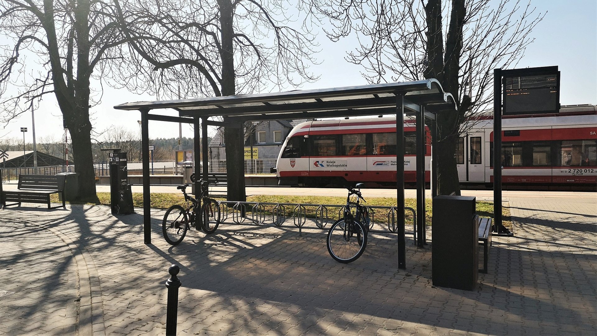 Istniejący węzeł przesiadkowy Czerwonak, fot. Metropolia Poznań