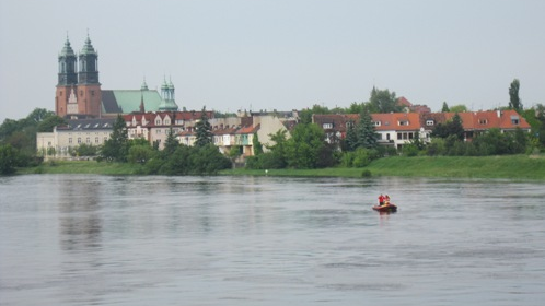 widok na Ostrów Tumski