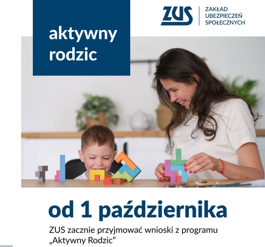 Zdjęcie, kobieta z dzieckiem bawi się klockami - grafika artykułu