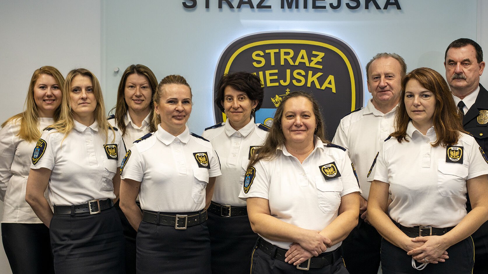 Strażniczki i strażnicy z Zespółu Profilaktyki