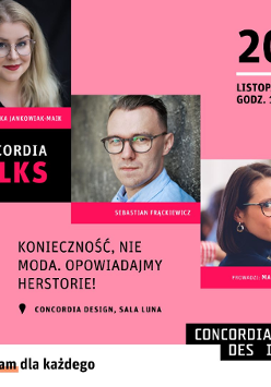 Baner promujący wydarzenie. Nazwa wydarzenia i zdjęcie uczestników.