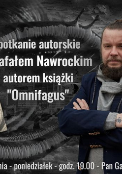Baner promujący wydarzenie. Nazwa wydarzenia i zdjęcie artysty.