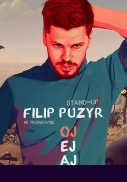 Baner promujący wydarzenie. Nazwa wydarzenia i zdjęcie artysty.