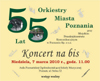 Koncert na bis Orkiestry Miasta Poznania