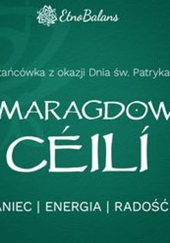 Tytuł wydarzenia na szmaragdowym tle
