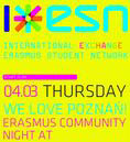 We love Poznan! Erasmus Community Night