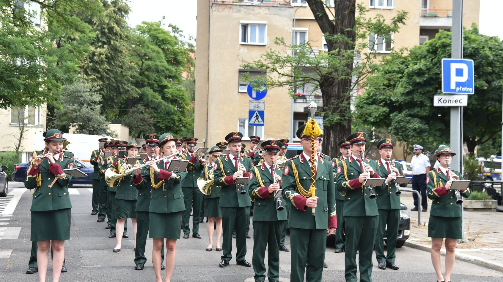 Na zdjęciu orkiestra MPK