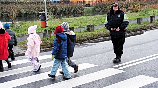 ?Odblaskowe miśki? na ulicach Podolan.