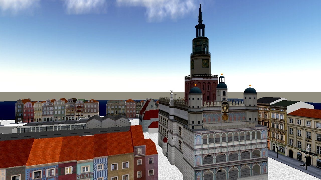 Poznań w Second Life