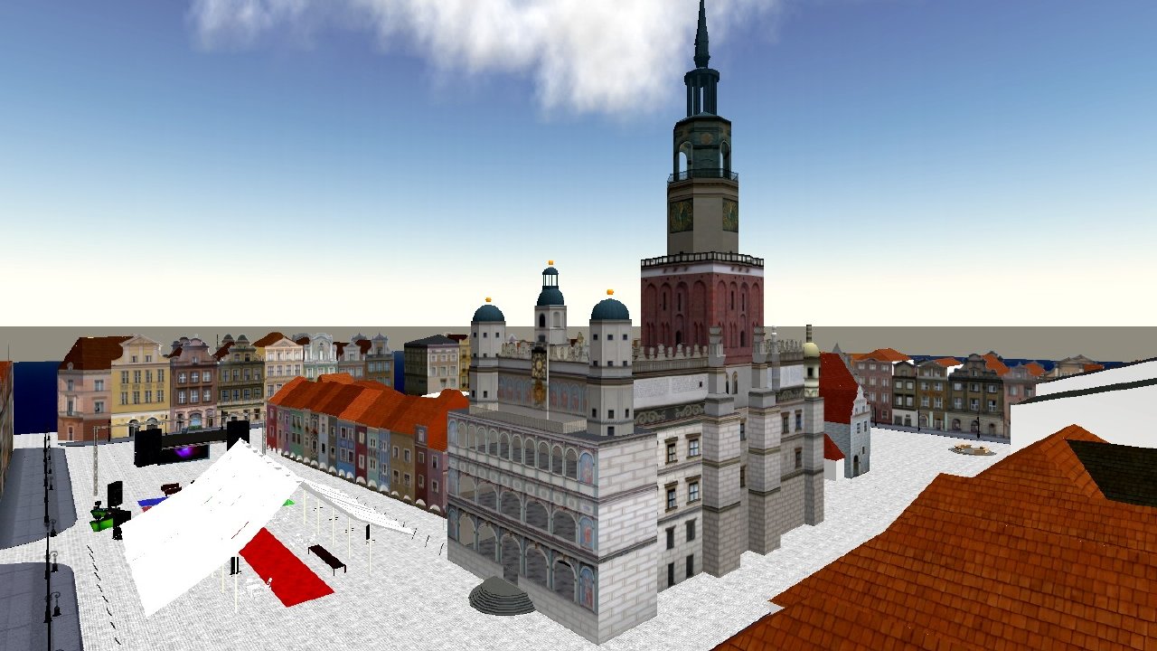 Poznań w Second Life