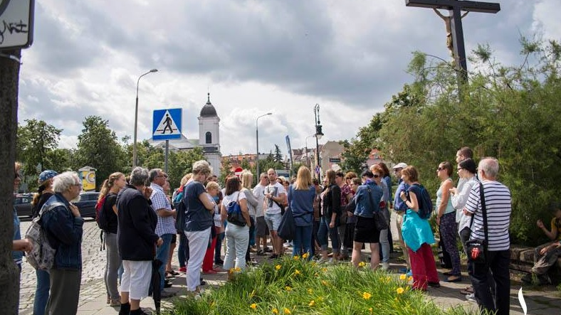 Przechadzki po placu Kolegiackim, Chwaliszewie (zdjęcia: Karolina Belter)