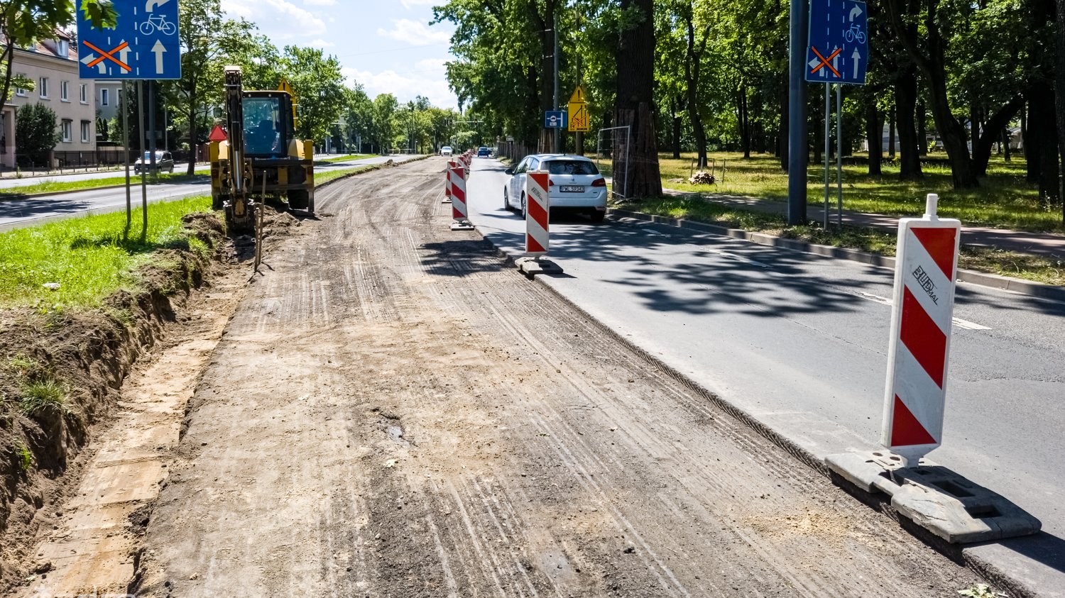 Galeria zdjęć z remontu ul. Reymonta