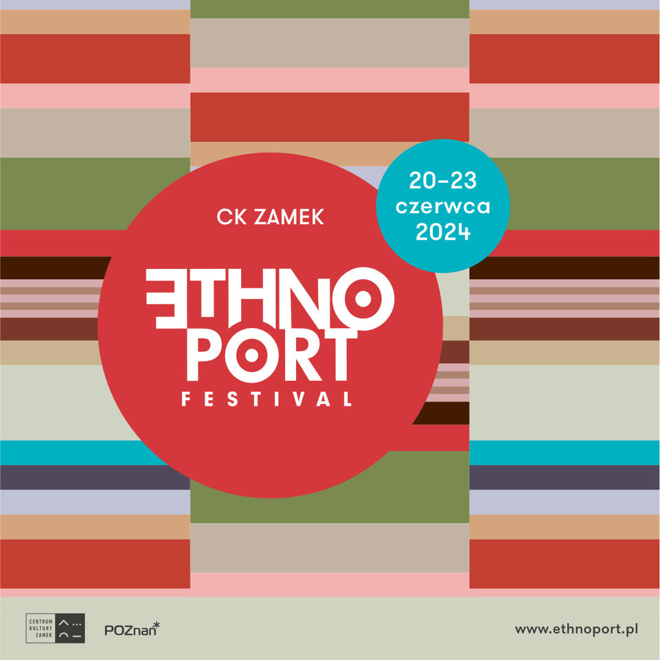 Czerwone kółko z napisem Ethno Port Festival - grafika artykułu