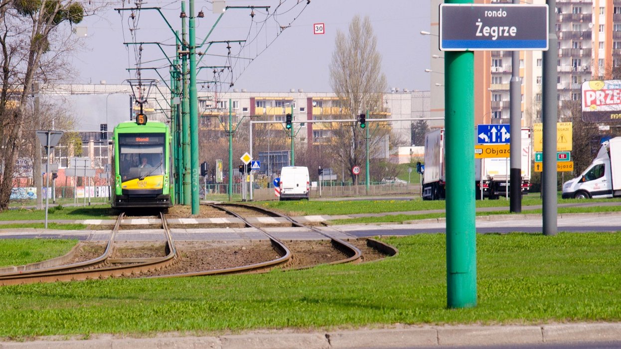 Z ronda Żegrze tramwaje pojadą ul. Unii Lubelskiej fot PIM