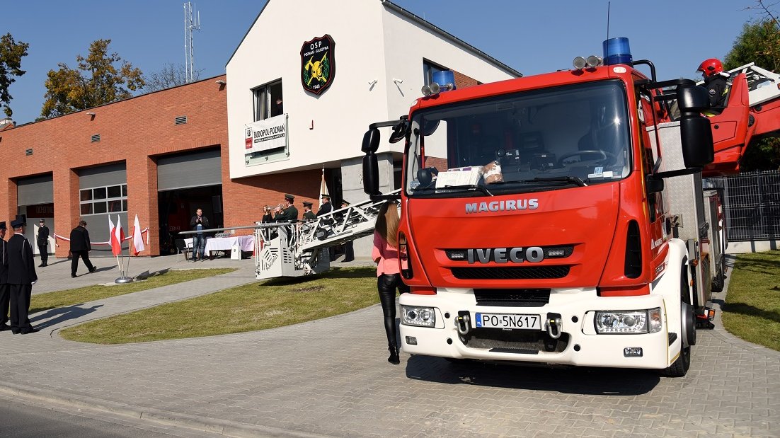 Nowa strażnica dla strażaków OSP w Głuszynie już otwarta