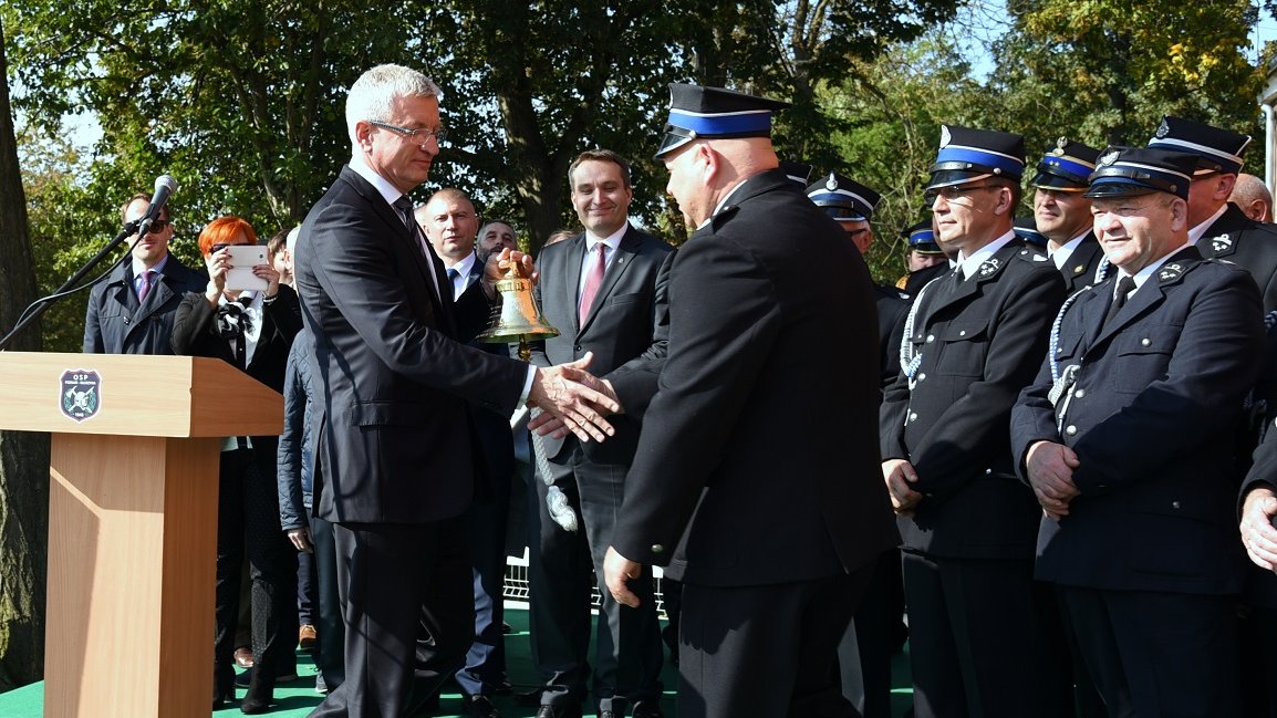 Nowa strażnica dla strażaków OSP w Głuszynie już otwarta