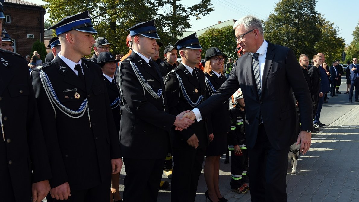 Nowa strażnica dla strażaków OSP w Głuszynie już otwarta