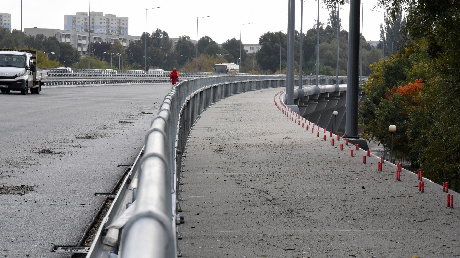 Kierowcy będą mogli pojechać wyremontowaną nitką Estakady Katowickiej jeszcze w październiku