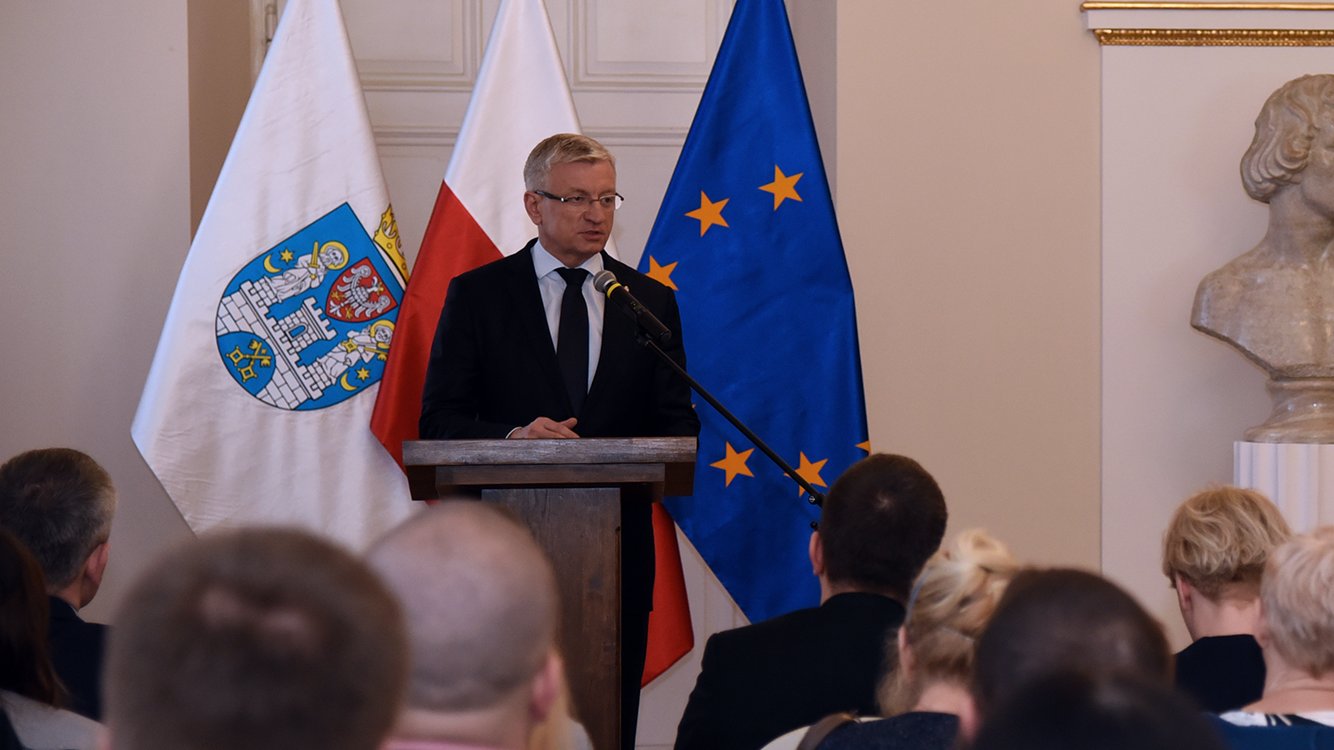 Prezydent Poznania Jacek Jaśkowiak podziękował tym, którzy pomogli ofiarom katastrofy