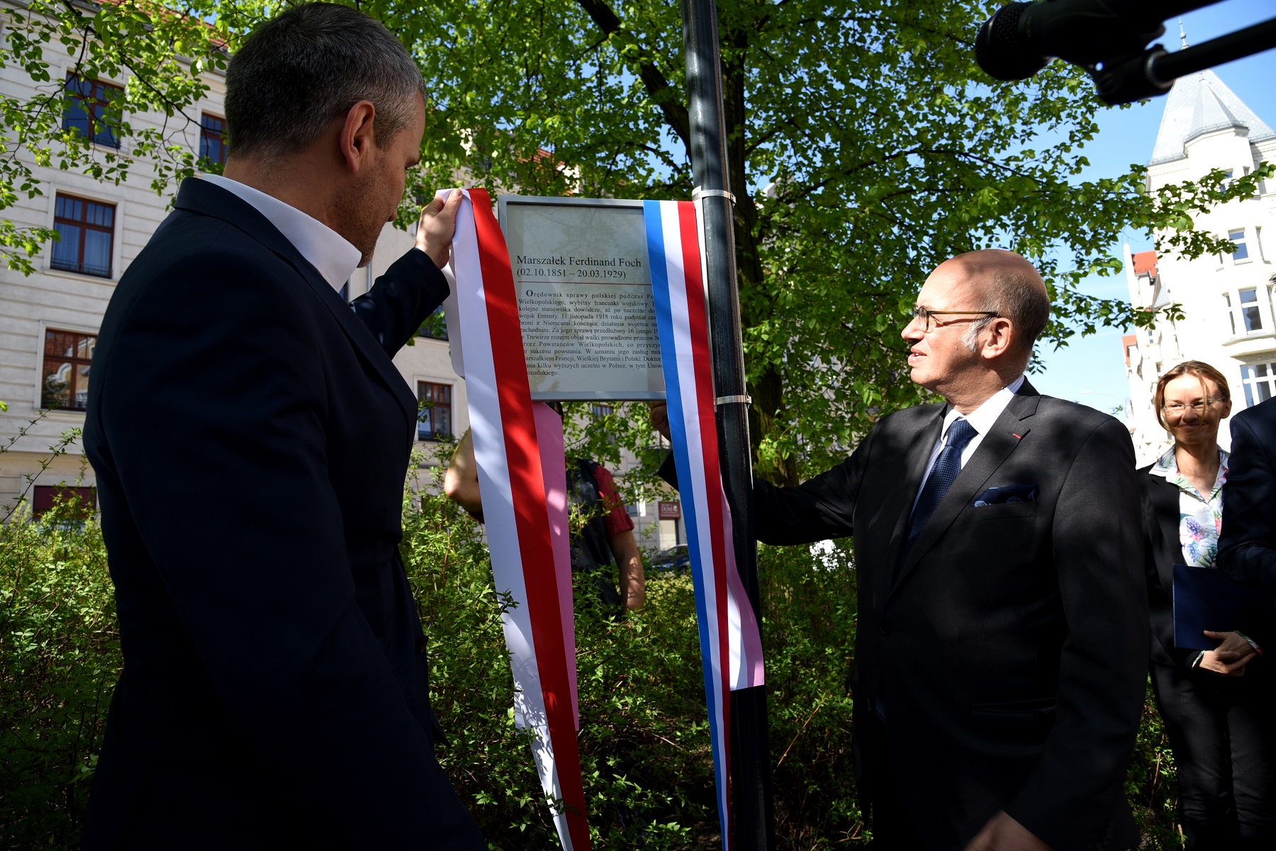 Skwer u zbiegu ulic Matejki i Wyspiańskiego zyskał nowego patrona - został nim marszałek Ferdynand Foch - grafika artykułu